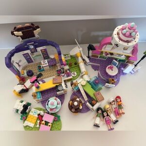 LEGO Friends Mixed Lot Sets Built + Mini Figures | Partial Pieces
Description